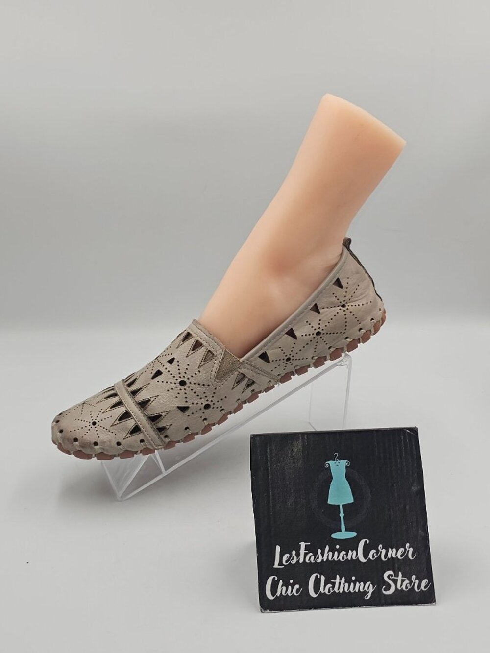 Spring Step Women's Beige Leather Fusaro Slip-On Flats Loafers Sz 10.5 (41) 3782 - Picture 15 of 16